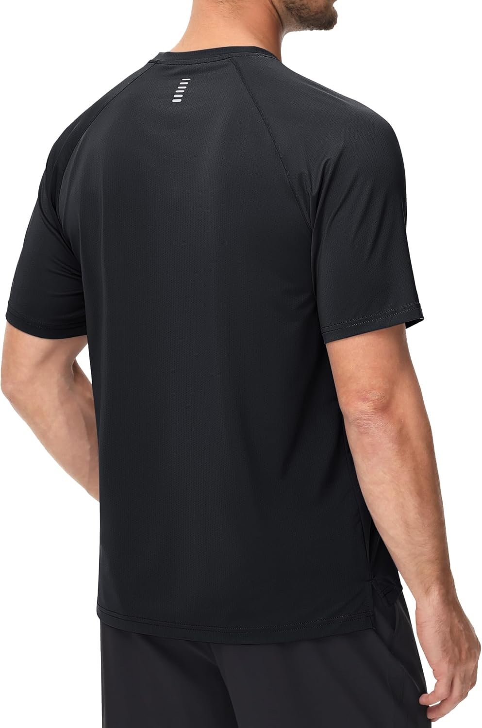 Visit the MAGCOMSEN Store MAGCOMSEN Men's Dry Fit Shirts Mesh Short Sleeve Athletic Lightweight Workout Performance Hiking Shirt - Image 2